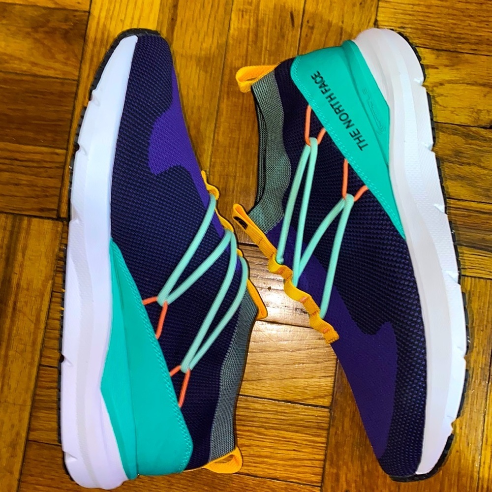 NWOB the north face sumida moc knit pop sneakers size: 12